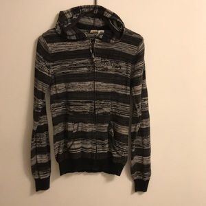BillaBong Hooded Knit Zip Up